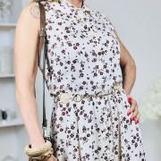 VESTIDO RECORTE PRINCESA COM GOLA