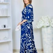 VESTIDO LONGO COM BOTÃO