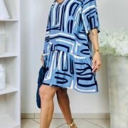 VESTIDO CURTO C/ BABADO