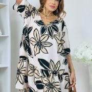 VESTIDO CURTO C/ BABADO