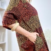 VESTIDO EM CAMADAS C/BOLSO