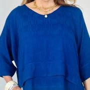 BLUSA BARRA ASSIMÉTRICA