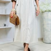 VESTIDO ELÁSTICO C/BOLSO