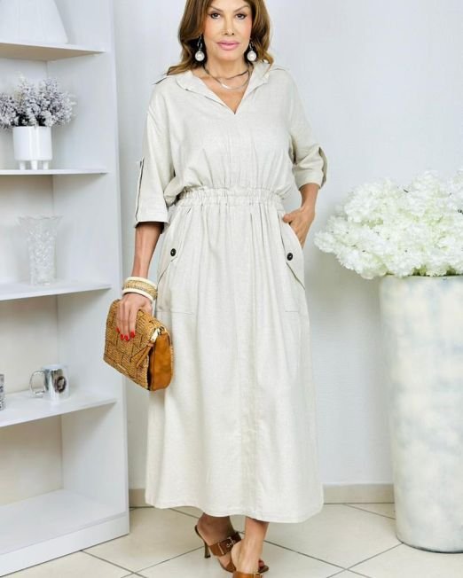 VESTIDO ELÁSTICO C/BOLSO